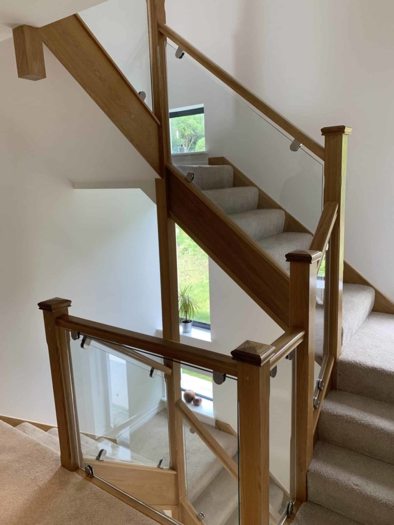 loft conversion staircase completed