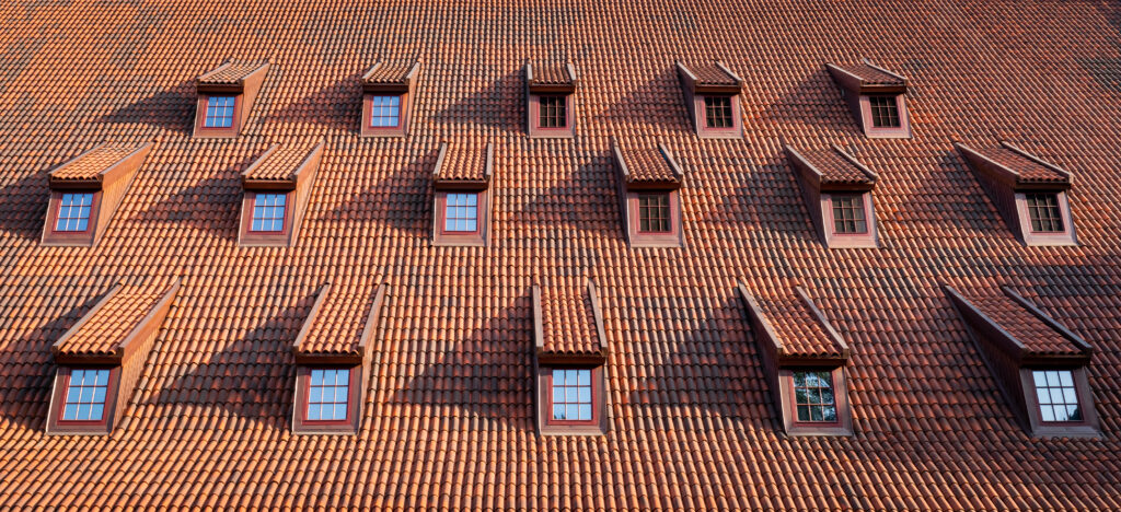 roof with windows 